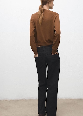 MANGO Knit Cardigan 'Olsen' in Brown