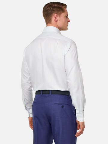Coupe regular Chemise business Boggi Milano en bleu