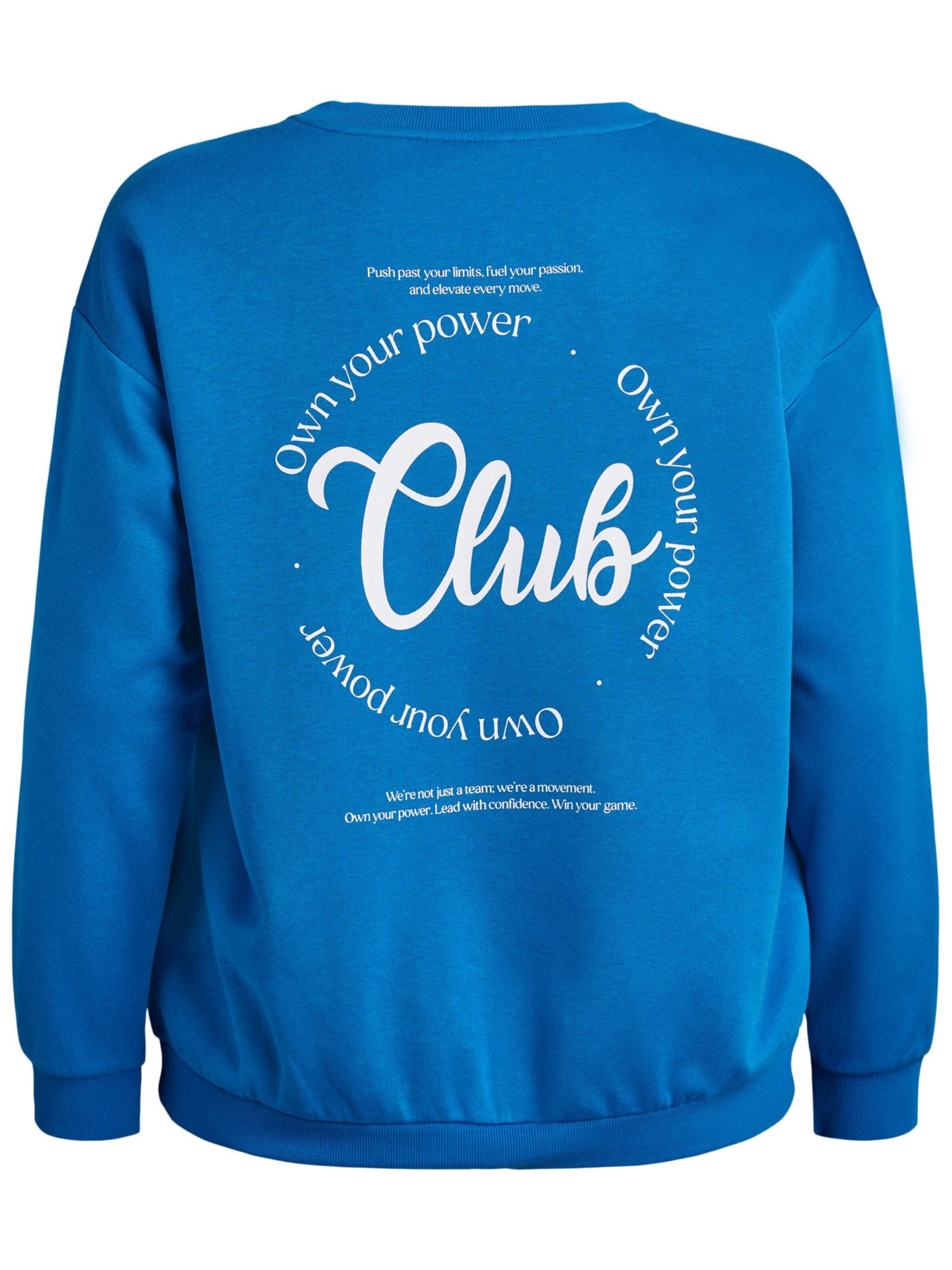 Active by Zizzi Спортивный свитшот 'Cannie' в Синий