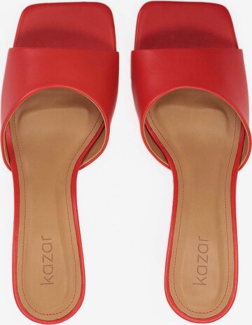 Mule Kazar en rouge