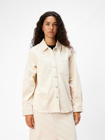 OBJECT Blouse in Beige: front