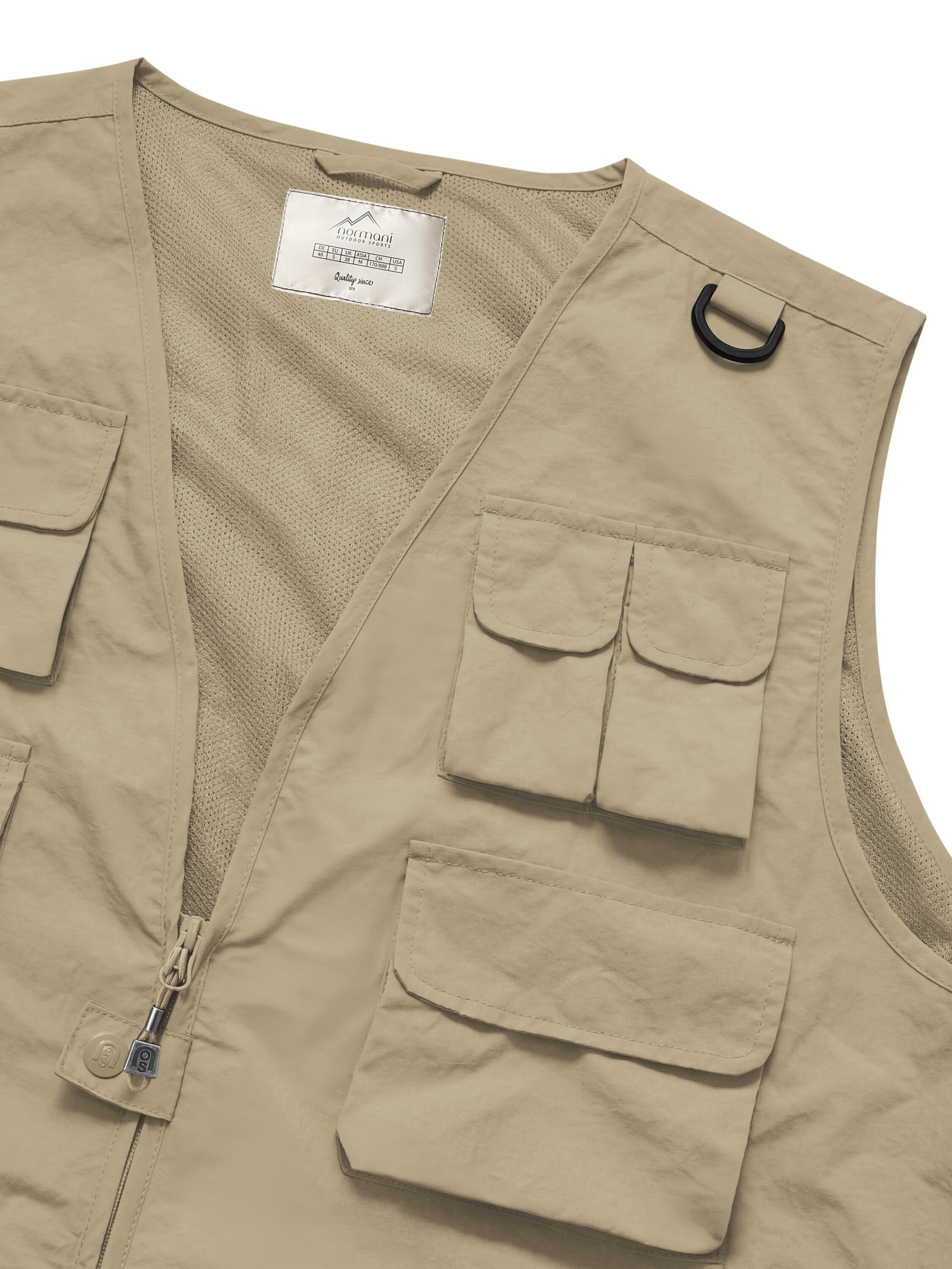 Gilet de sport 'Acacia' normani en beige