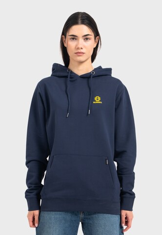 Oldskull Hoodie in Blau