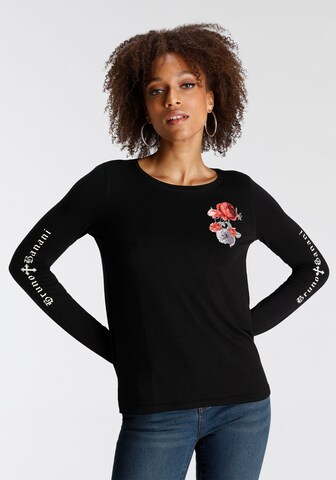 BRUNO BANANI Shirt in Schwarz: Vorderseite