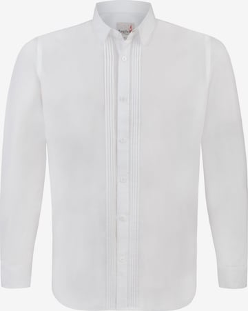 STOCKERPOINT Regular fit Traditional Button Up Shirt 'Bosco' in White: front