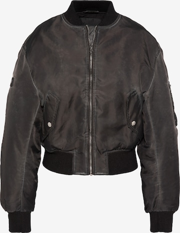 Manteau mi-saison Schott NYC en noir : devant