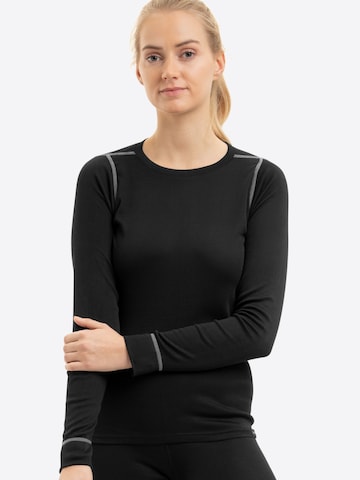 cflex Base Layer 'POLARDRY' in Grau: Vorderseite