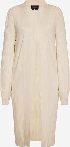 NAEMI Knit Cardigan in Beige: front