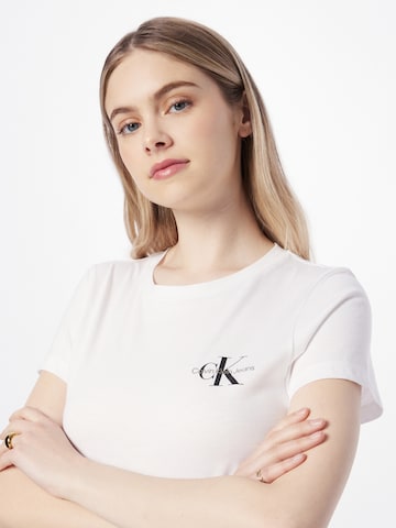 Calvin Klein Jeans Koszulka w kolorze żółty