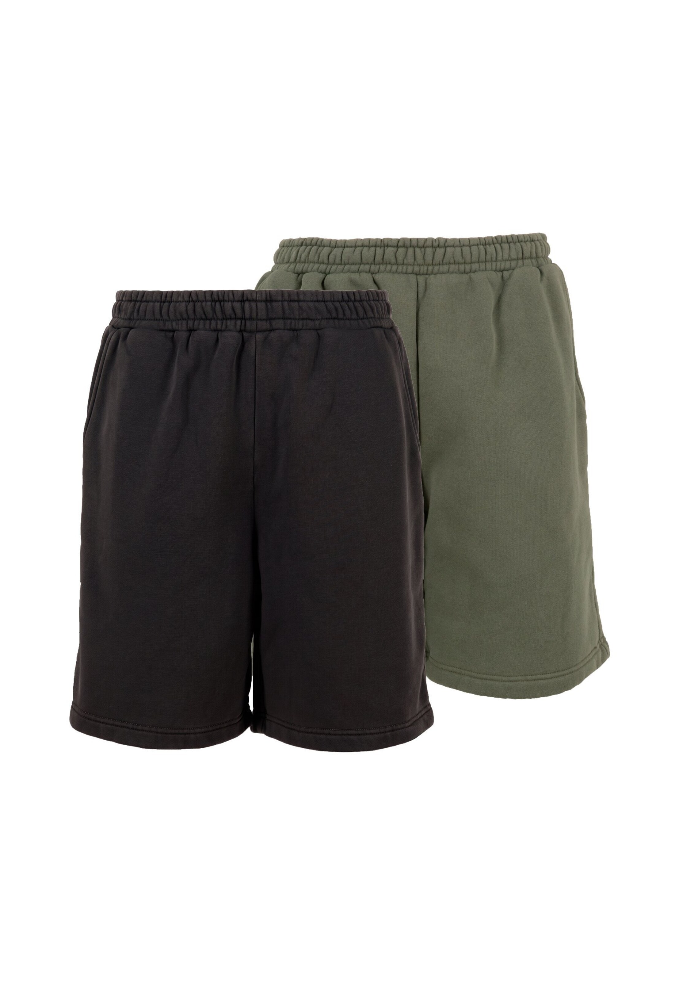 Pantalon Urban Classics en vert : devant