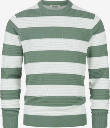 INDICODE JEANS Strickpullover ' INTidsel' in Grün: Vorderseite