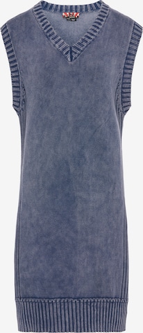 Robe myMo ROCKS en bleu : devant