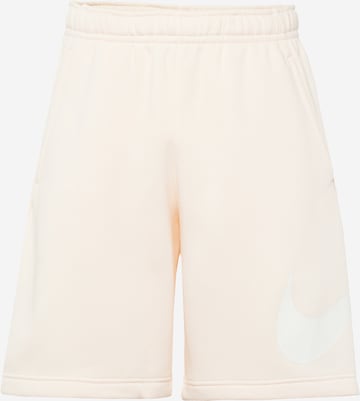 Nike Sportswear Broek 'Club' in Roze: voorkant