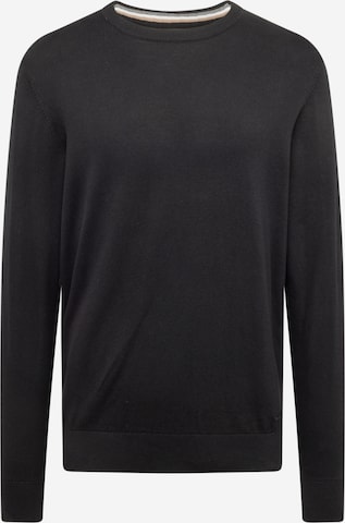 bugatti Sweater in Black: front