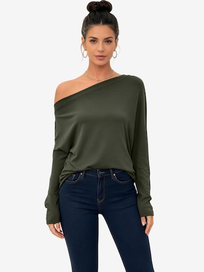 Yesfashion Top w rozmiarze S w kolorze ciemnozielonym, Podgląd produktu