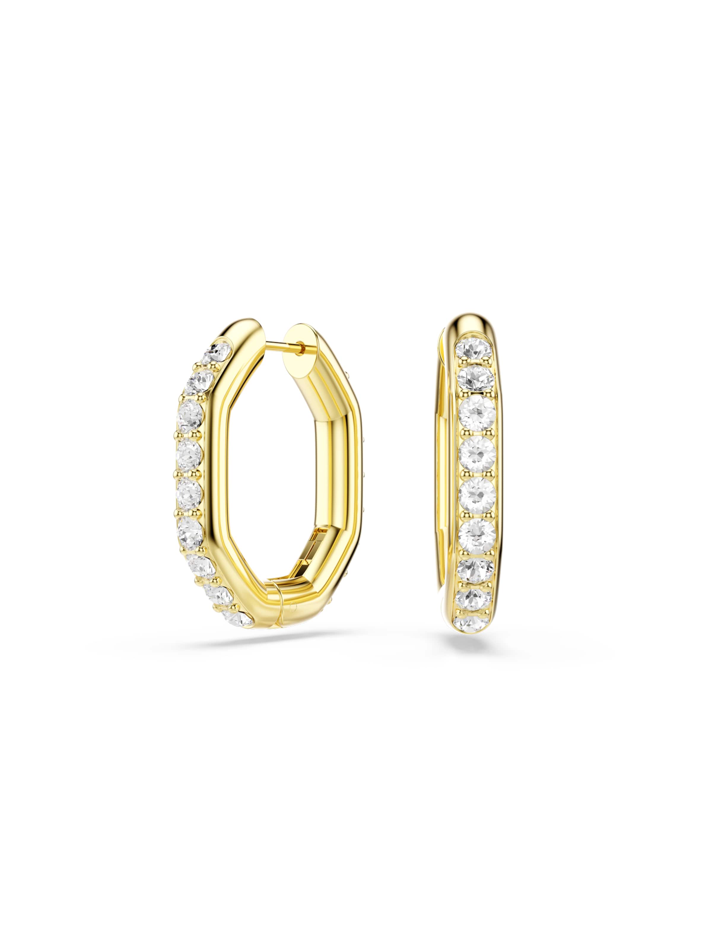 Swarovski Øreringe 'Dextera' i guld: forside