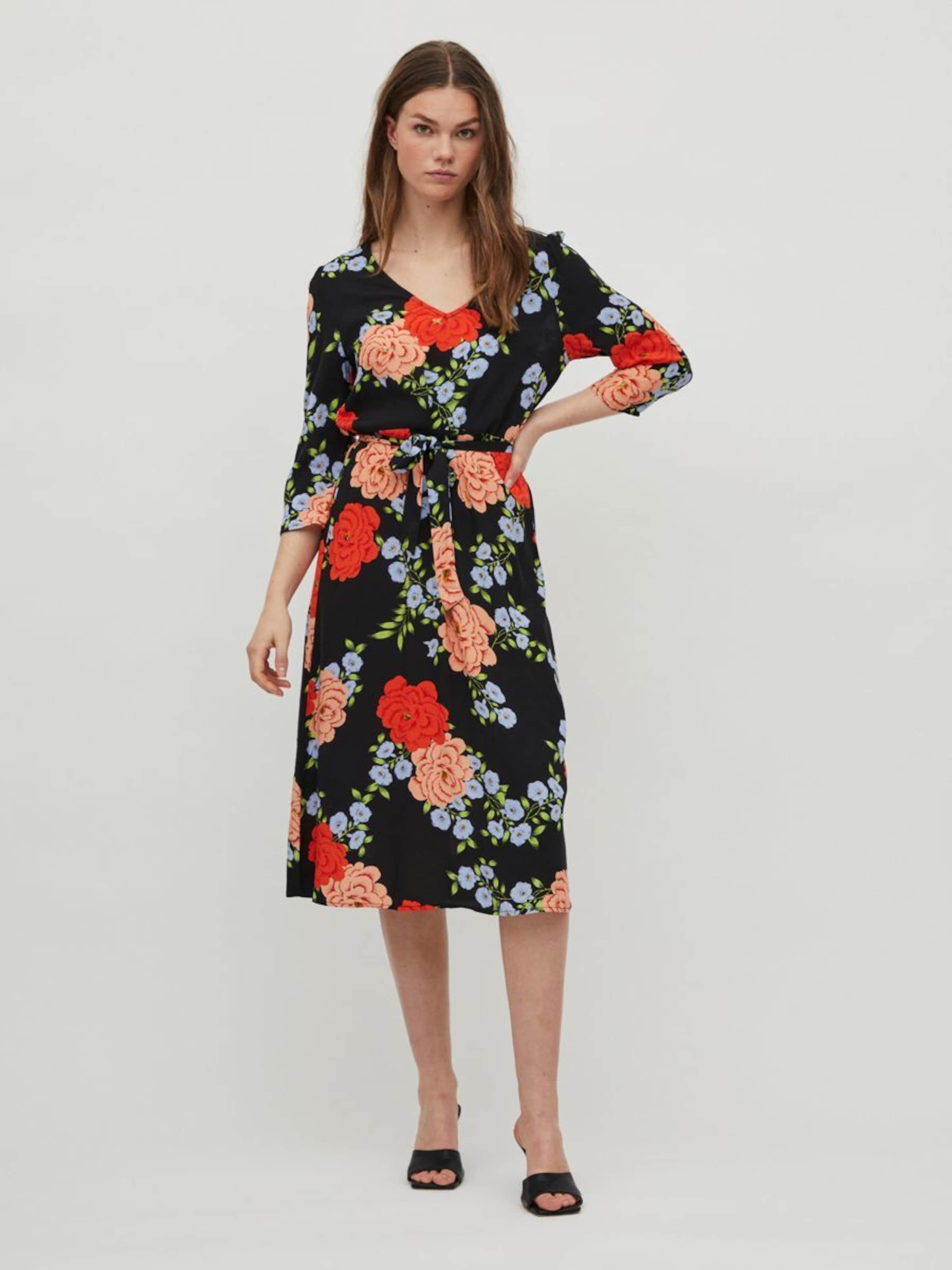 Frauen Große Größen VILA Kleid in Schwarz - RP67872 Frauen Große Größen VILA Kleid in Schwarz - RP67872