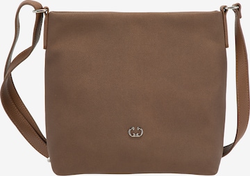 GERRY WEBER Schoudertas 'Be Different' in Bruin: voorkant