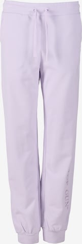 TOP GUN Pants in Purple: front