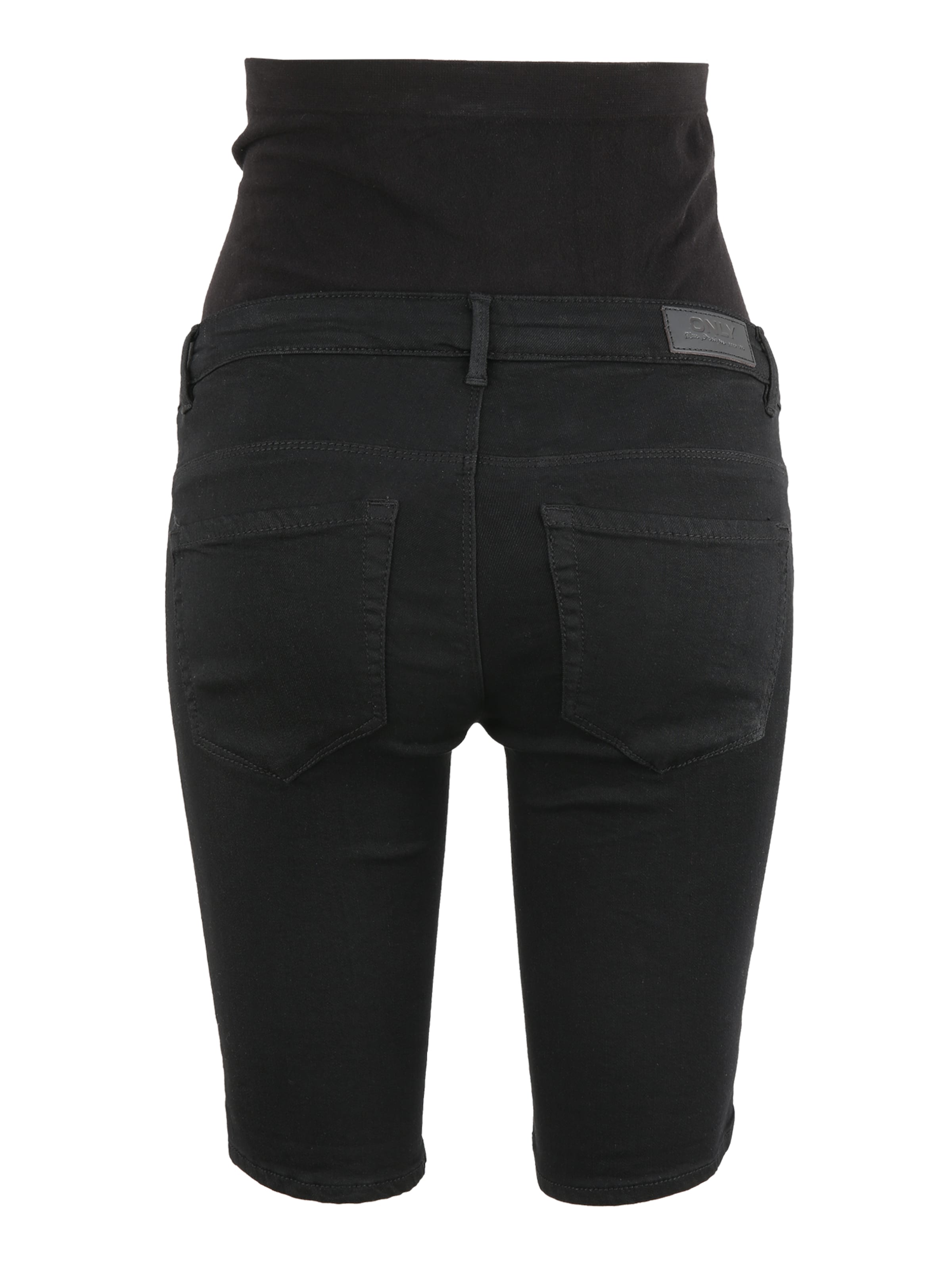 Only Maternity Kitsas Teksapüksid 'Rain', värv must