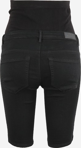 Only Maternity Skinny Jeans 'Rain' in Zwart