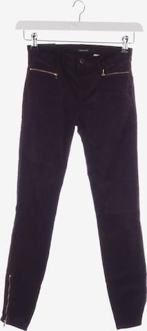 J Brand Hose XXXS in Rot: predná strana