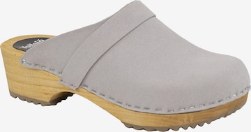 Vollsjö Clogs '125-901S-M' in Grau: Vorderseite