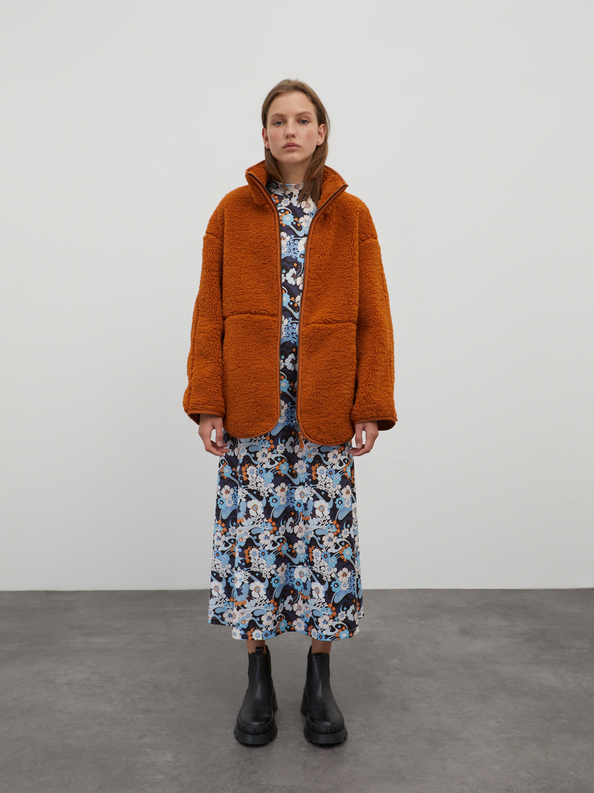 EDITED Produkte Jacke 'Delores' cognac