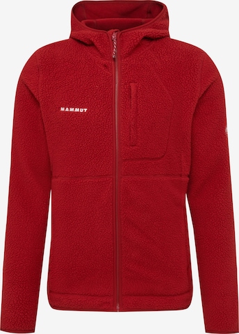 MAMMUT Fleecejacke 'Falera Pro ML' in Rot: Vorderseite