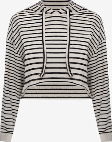 No Matter What Sweatshirt ‘Ball’ in Weiß: Vorderseite