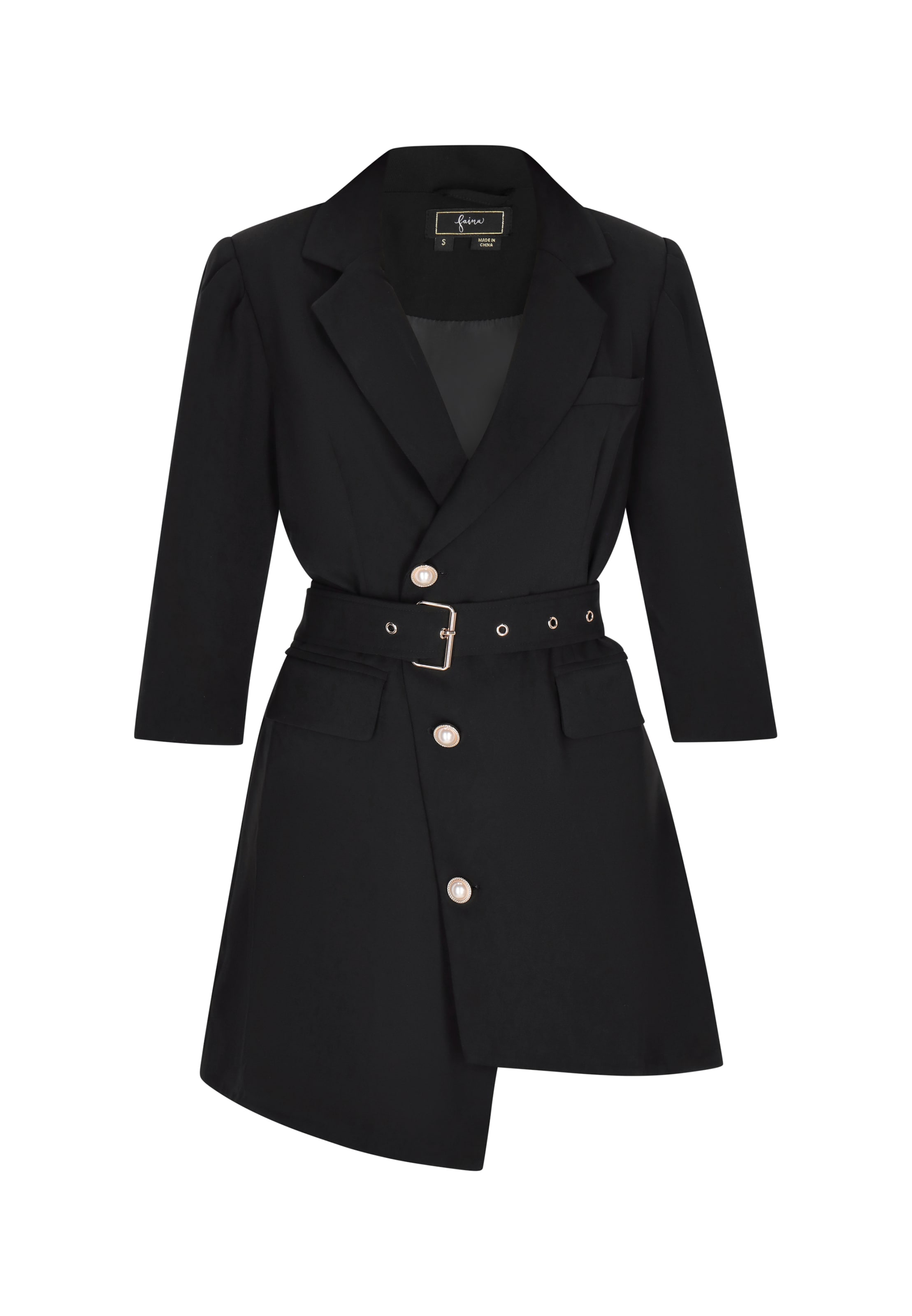 faina Dress 'Fashion Look' in Black: front