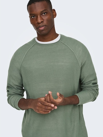 Only & Sons Tröja i grön
