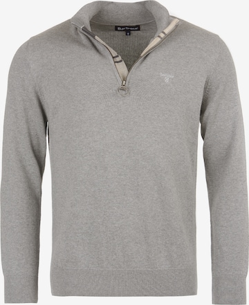 Barbour Sweater in Grey: front