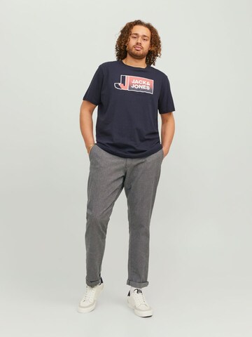 Jack & Jones Plus Slimfit Chino in Grijs