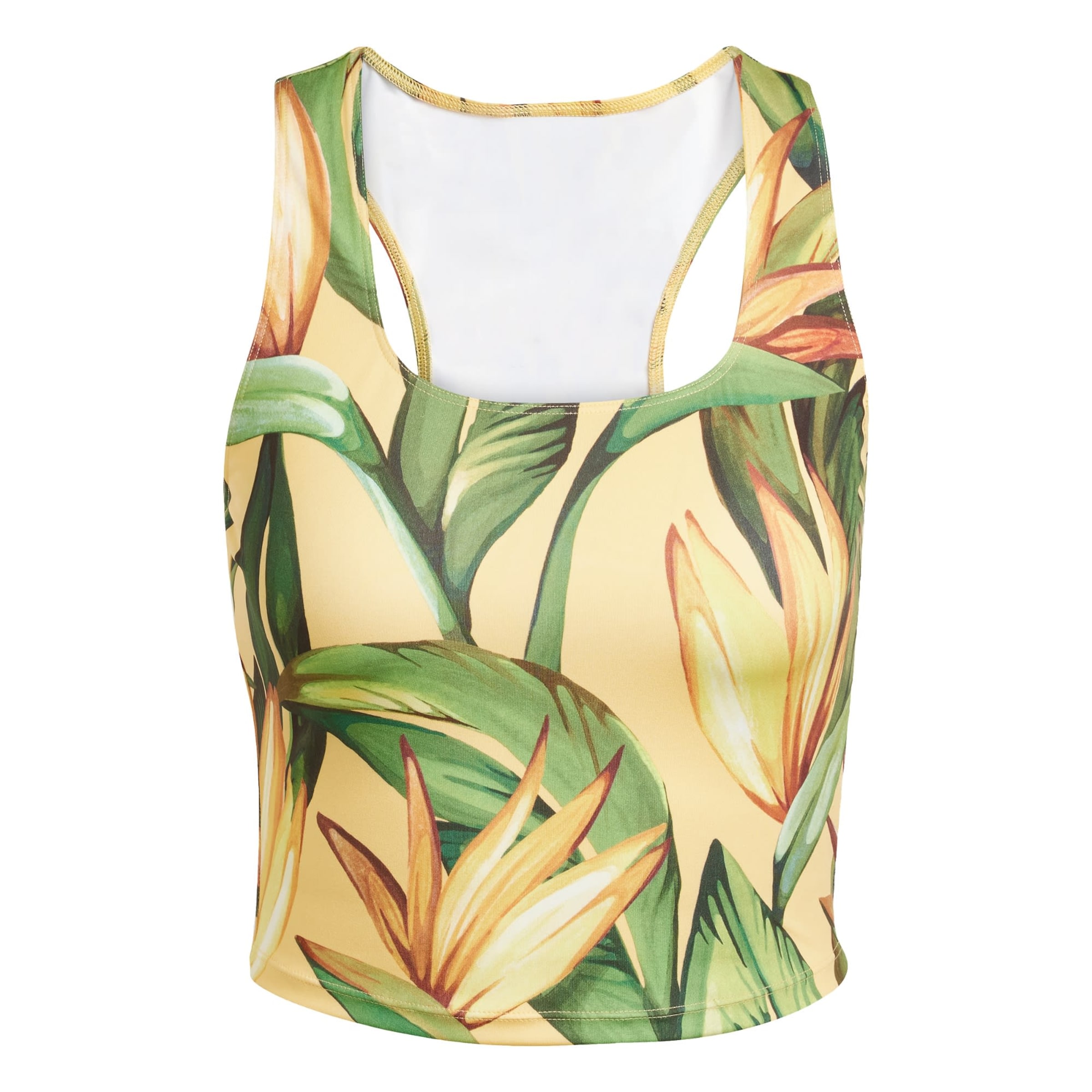 dzeltens ADIDAS PERFORMANCE Sporta topiņš 'Adidas x FARM Rio': no priekšpuses