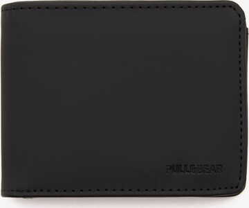 Pull&Bear Wallet in Black: front