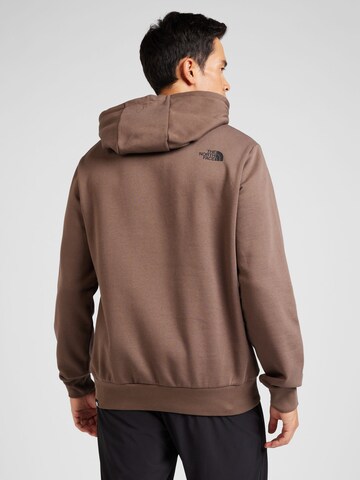 Sweat-shirt 'FINE' THE NORTH FACE en marron