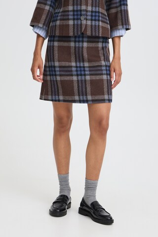 b.young Skirt 'BREE' in Brown: front