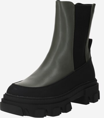 ONLY - Botas Chelsea 'TOLA' en verde: frente