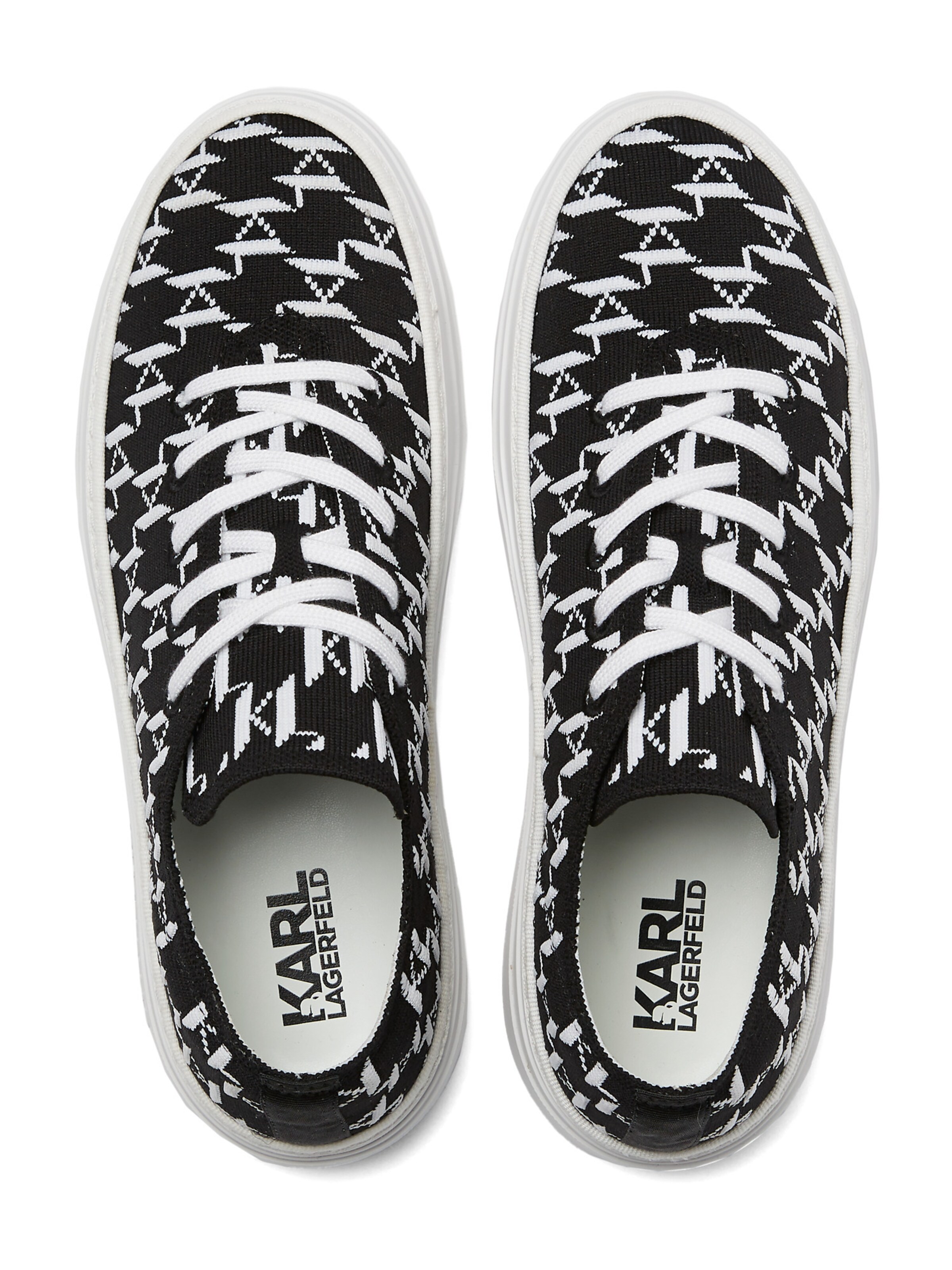 Karl Lagerfeld Platform trainers in Black