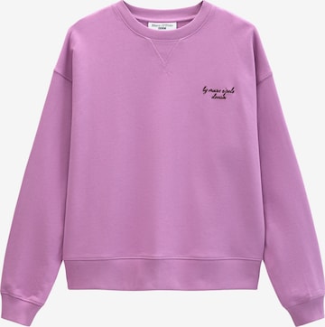 Marc O'Polo DENIM Sweatshirt in Lila: Vorderseite