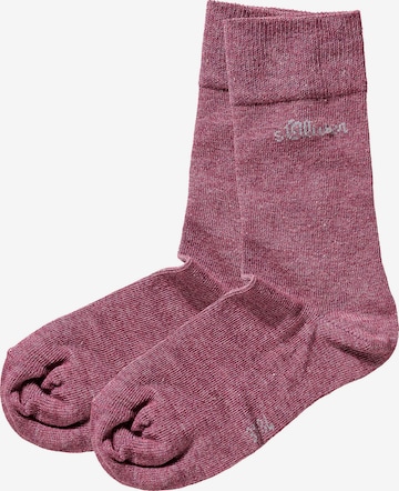 Chaussettes s.Oliver en rose