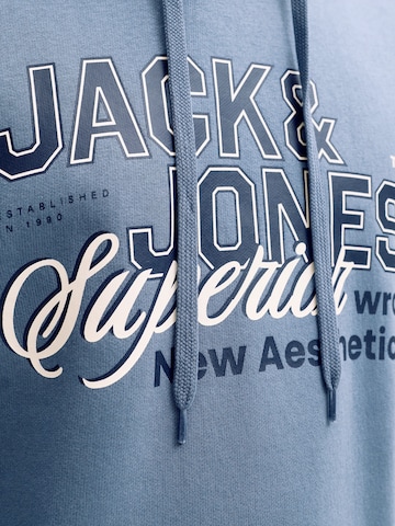Felpa di JACK & JONES in blu