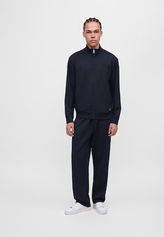 GUESS Strickjacke 'HARRIS' in Blau