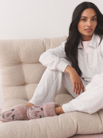 Pantoufle Next en rose