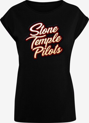 T-shirt 'Stone Temple Pilots - Script' Merchcode en noir : devant