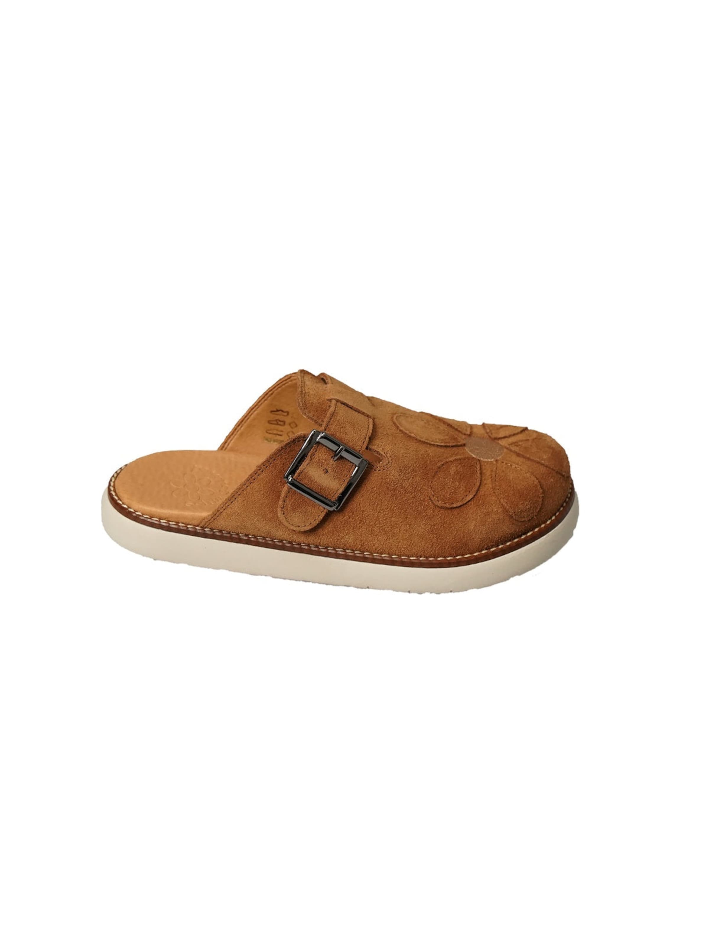 Yoxeone Clogs 'Blossom Shoes' in Brown