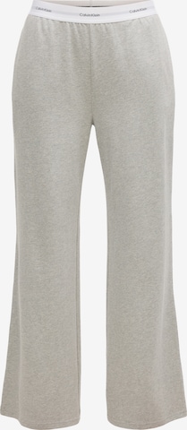 Calvin Klein Пижамные штаны в Серый: спереди