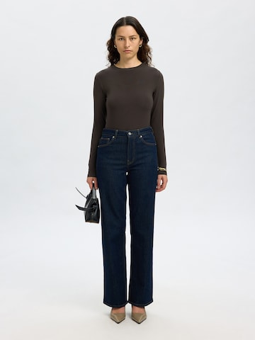 SELECTED Shirt 'SLFMANJA' in Bruin
