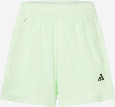 ADIDAS PERFORMANCE Pantalon de sport en vert clair / noir, Vue avec produit
